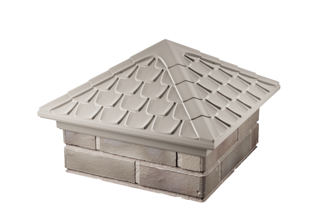 Колпак ELBRUS с посадкой 1,5 х 1,5 кирпича