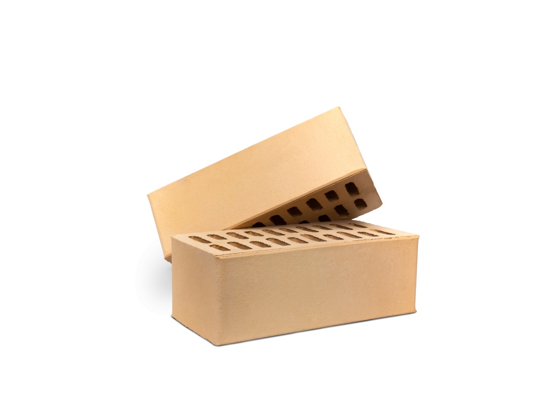 КИРПИЧ ЛИЦЕВОЙ УТОЛЩЕННЫЙ СОЛОМА