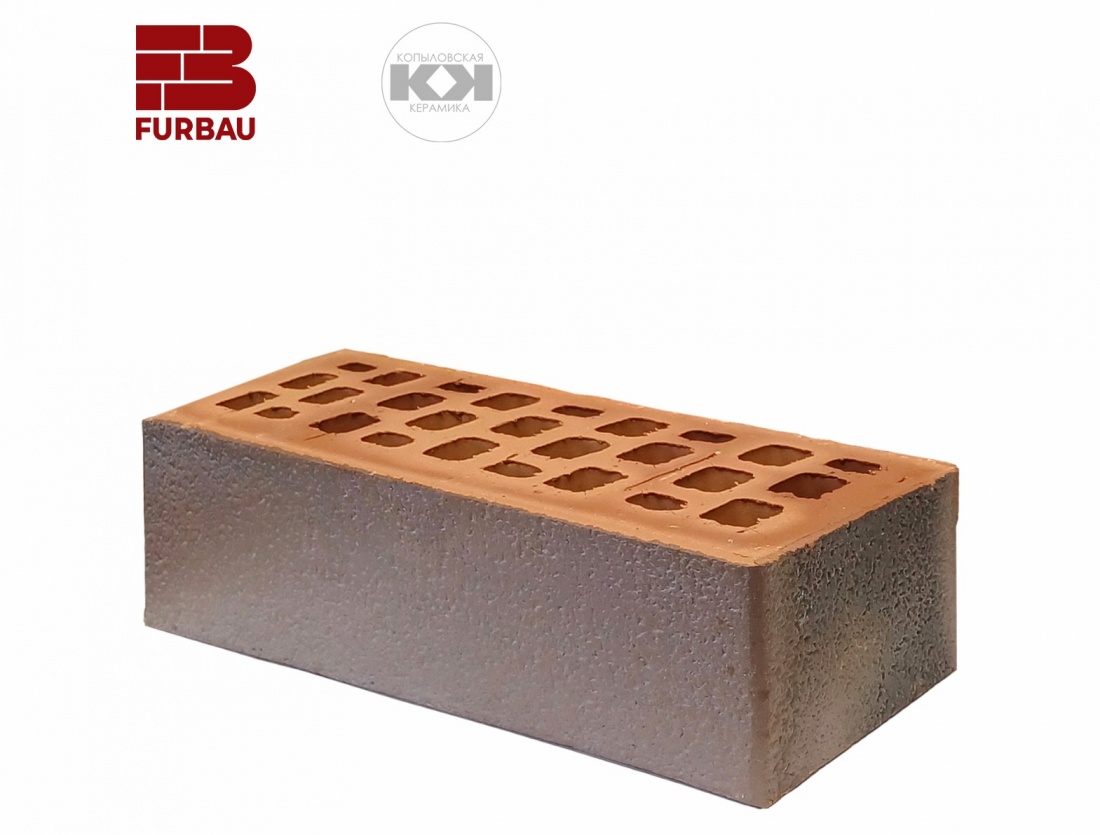 Кирпич облицовочный Бургундия Флеш 1НФ