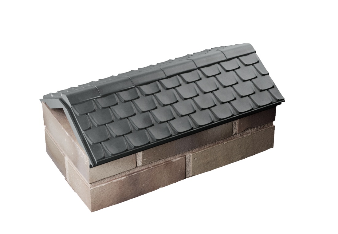 Парапет ELBRUS 255х510 с посадкой на 1кирпич