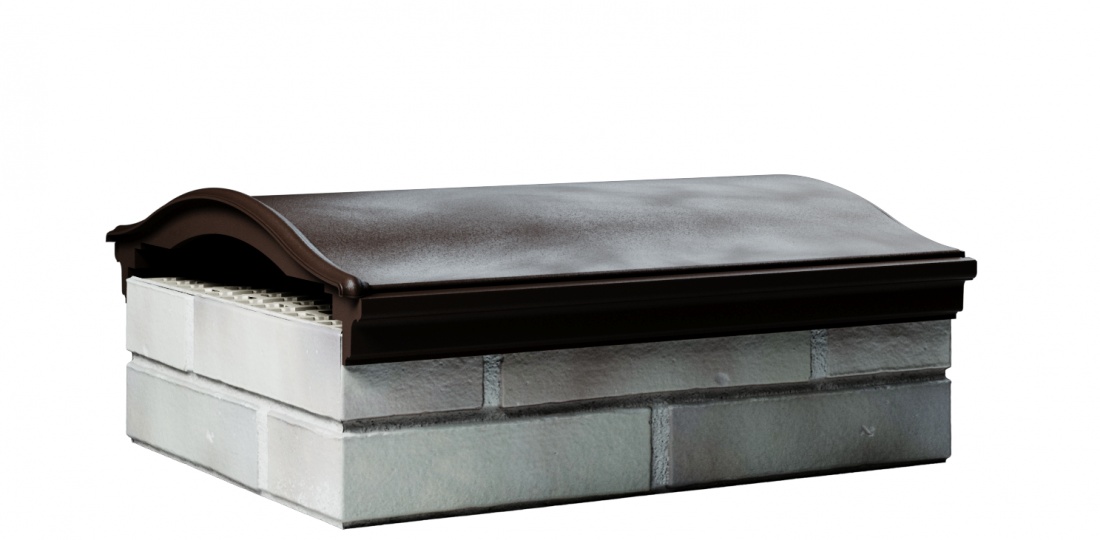 Парапет MONBLAN с посадкой на 1,5 кирпича