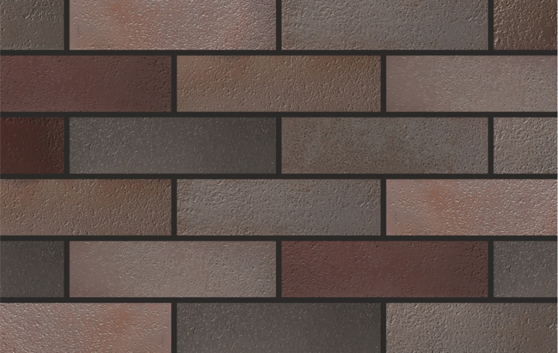 Кирпич облицовочный Бургундия Флеш 1НФ