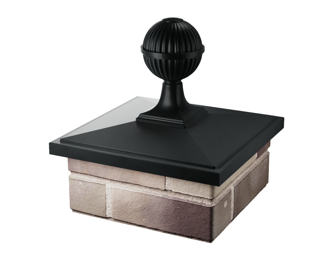 Колпак BONA с шаром 385х385, 400х400мм