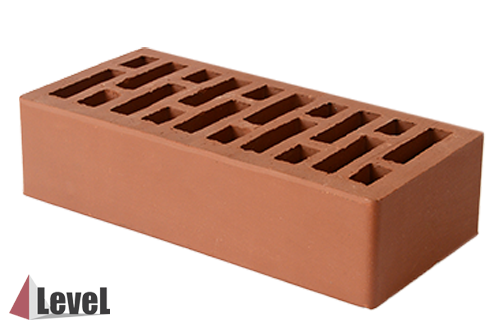 КИРПИЧ КЕРАМИЧЕСКИЙ ПУСТОТЕЛЫЙ ПР-1(48%) M300