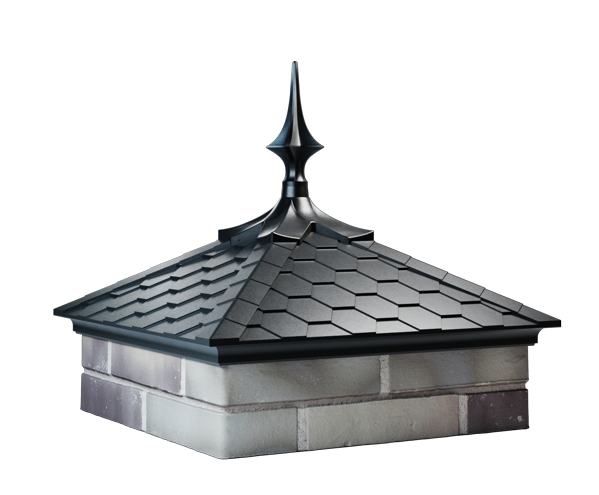 Колпак EVEREST с пикой с посадкой 2 х 2 кирпича