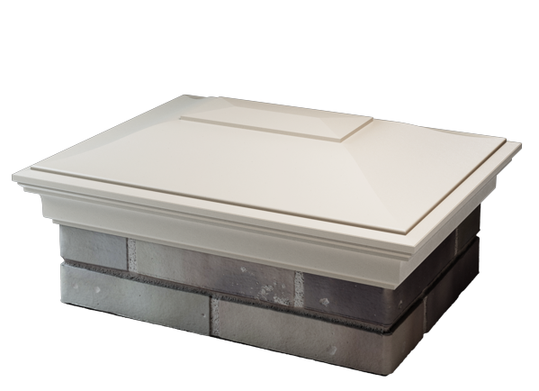 Колпак MONBLAN 385 х 520 с посадкой 2 х 1,5 кирпича